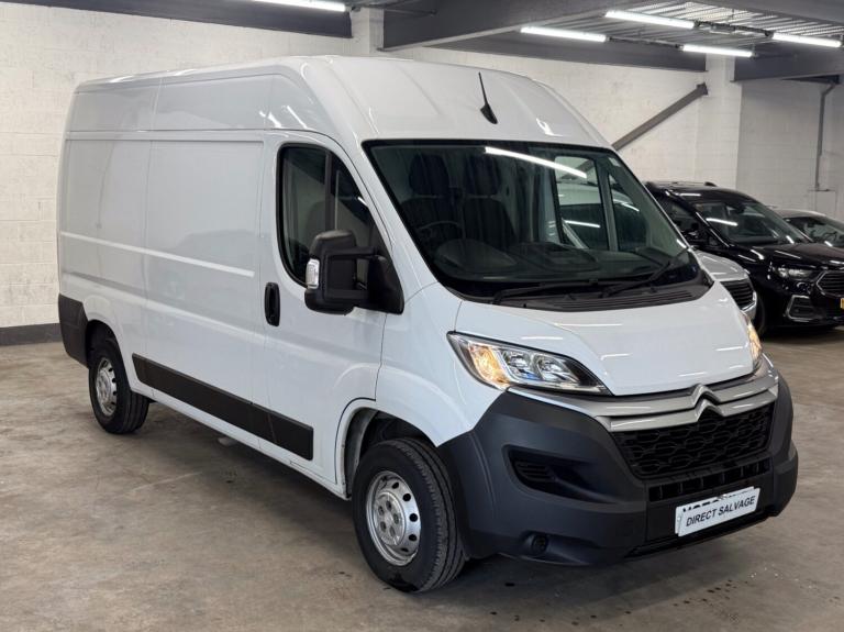 2023 Citroen Relay 73 Reg 2.2 BlueHDi L2H2 MWB Van 140ps EnPrise Ed No Vat UNRECORDED salvage Hig...