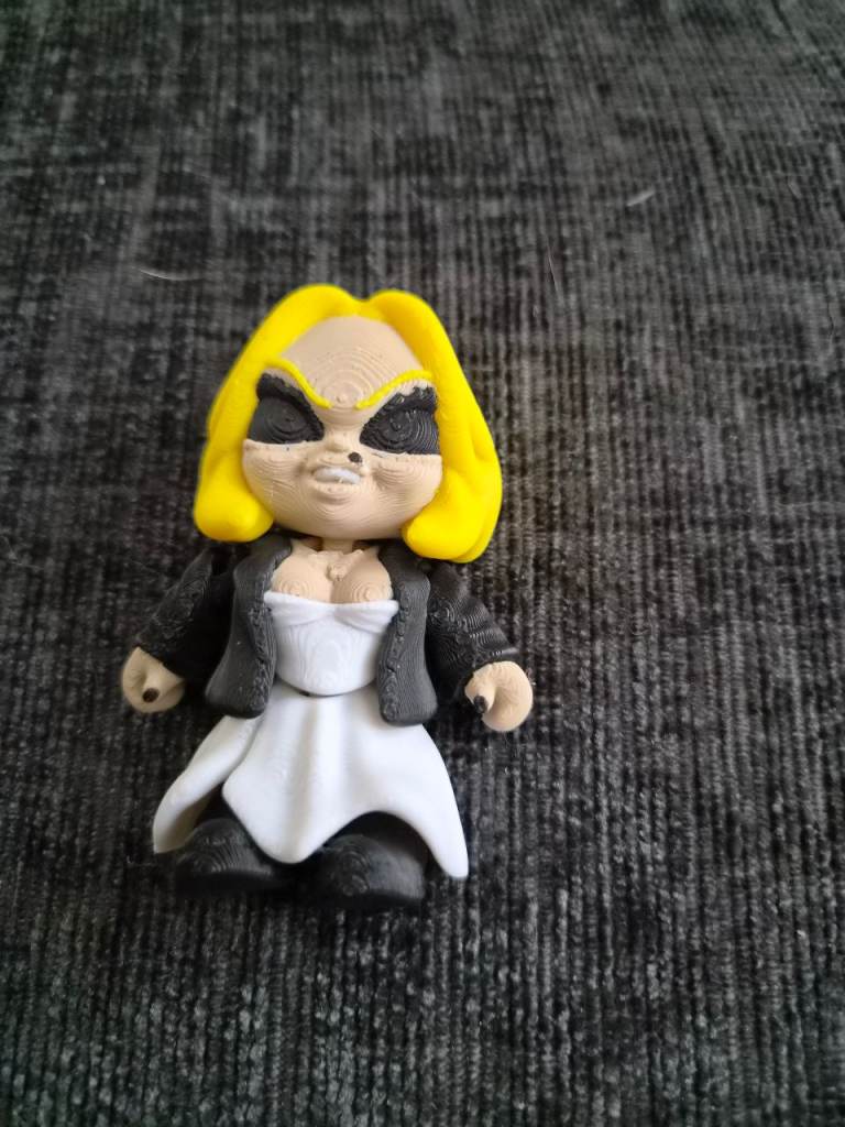 Tiffany bride of chucky fridge magnet