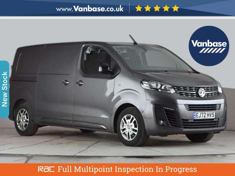 2022 Vauxhall Vivaro 1.5 Turbo D 2700 Sportive Panel Van 6dr Diesel Manual L1 H1 Euro 6 (s/s) (1 ...