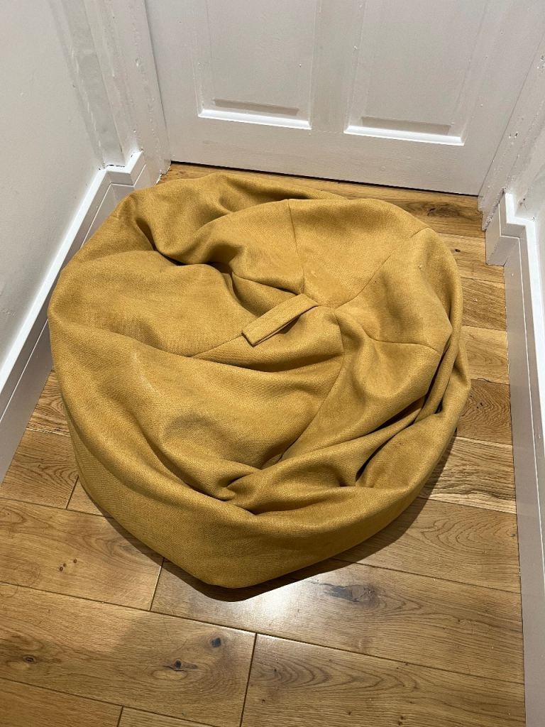 Free yellow beanbag
