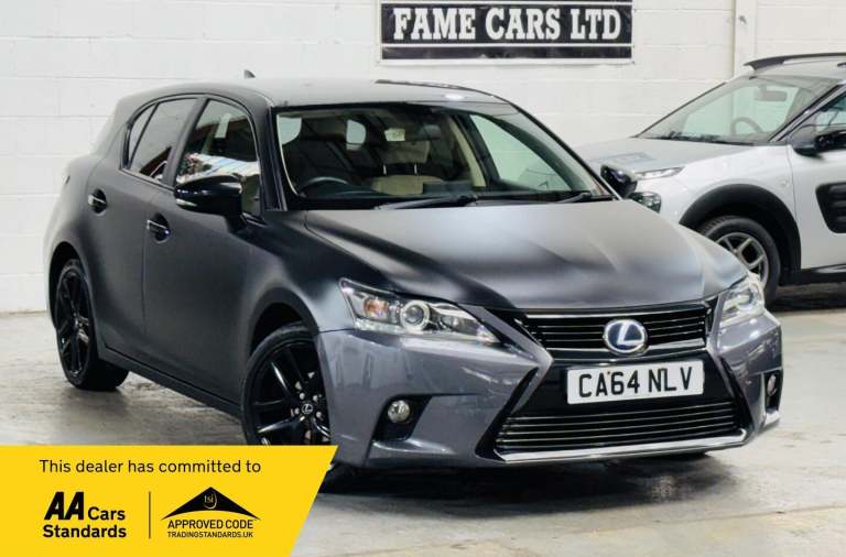 2015 Lexus CT 1.8 200h Advance CVT Euro 6 (s/s) 5dr HATCHBACK Petrol/Electric Hybrid Automatic