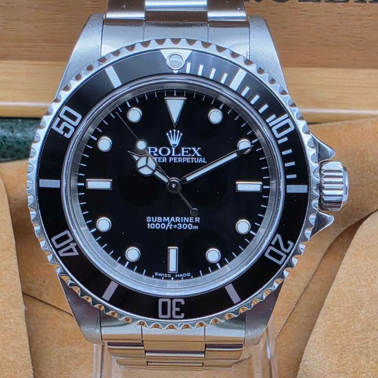 Rolex Submariner 14060 – 2-Liner, A-Serial (2000), Full Set, Excellent Condition