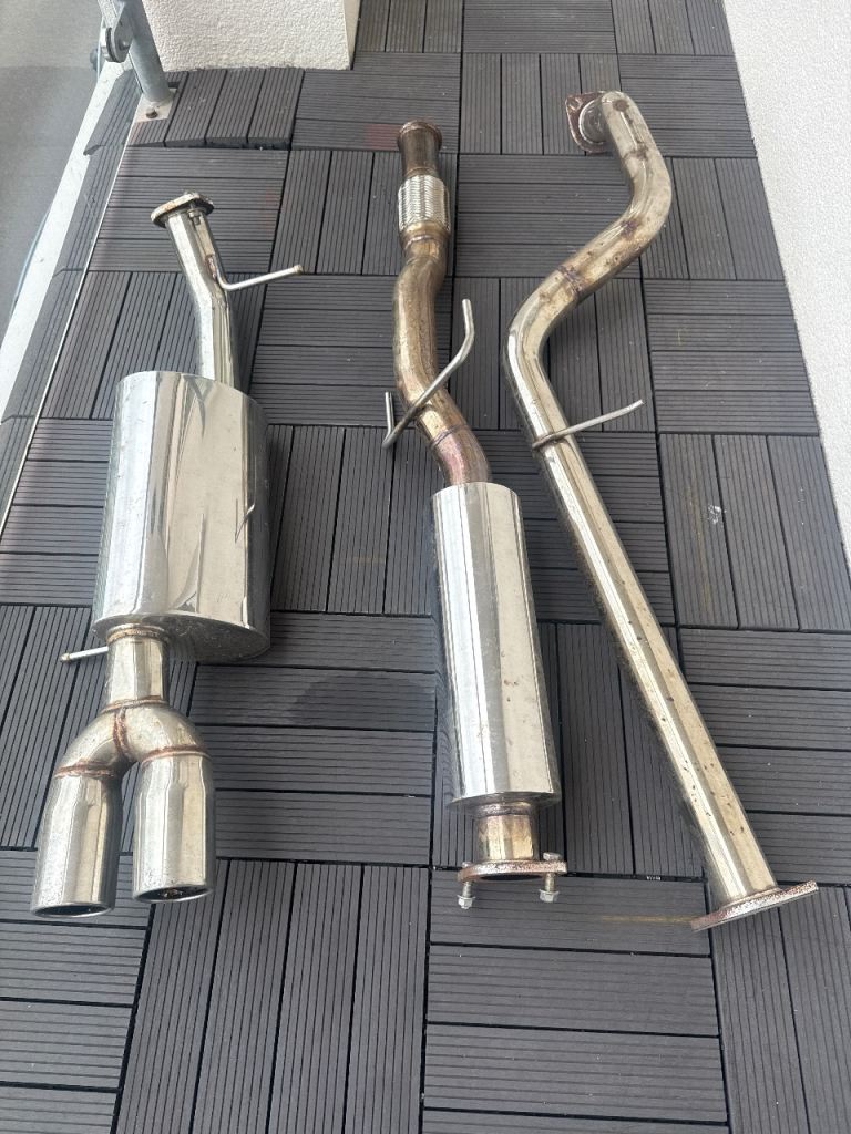 Stainless steel exhaust