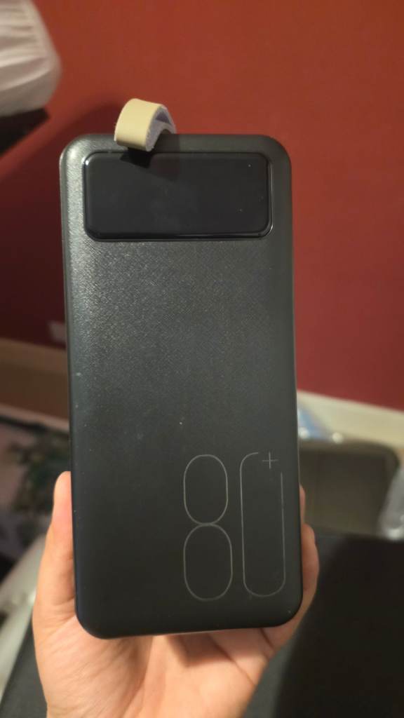 80000 mah Black Power Bank Portable Charger – Good Condition