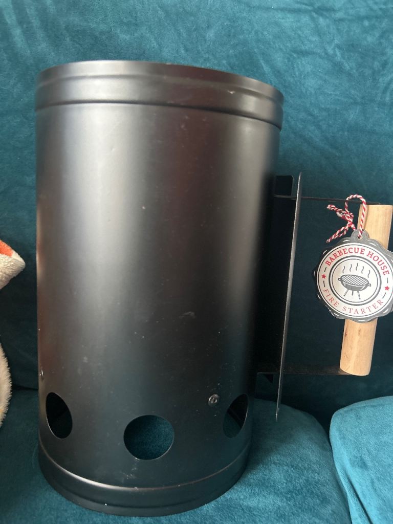 BBQ fire starter chimney