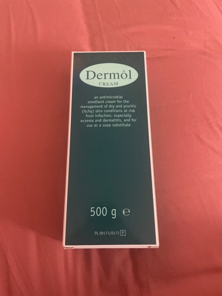 Dermol Cream 500g - New and Unused