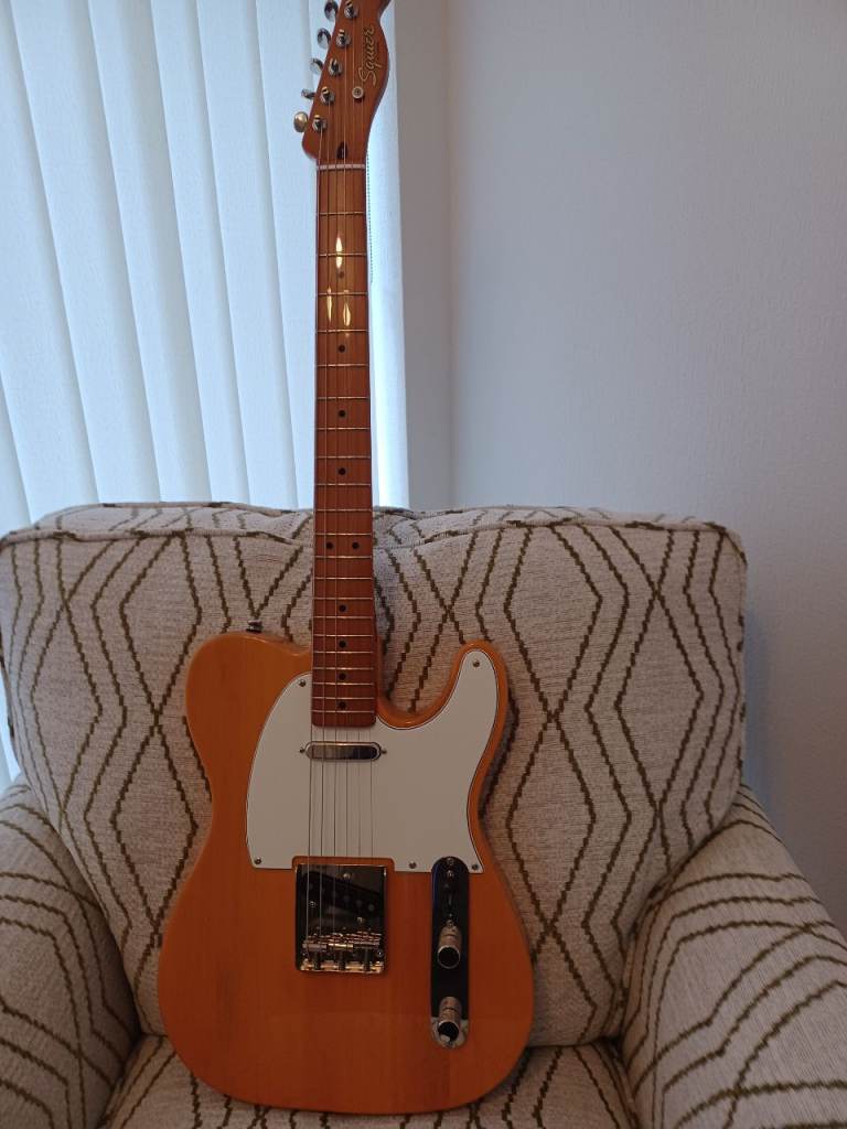 image for Squire classic vibe telecaster butterscotch 