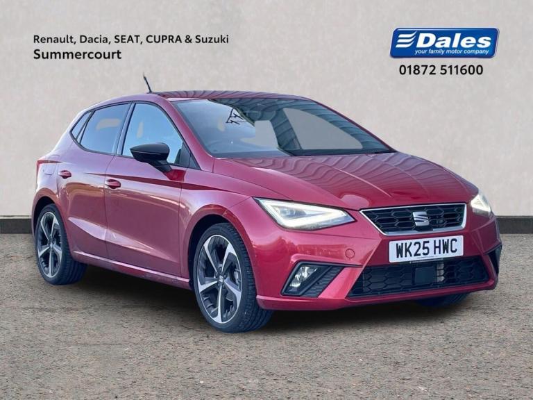 2025 SEAT Ibiza 1.0 TSI 95 FR Sport 5dr HATCHBACK PETROL Manual