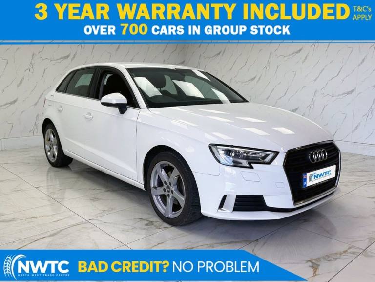 2016 Audi A3 1.0 TFSI Sport Sportback 5dr Petrol Manual Euro 6 (s/s) (116 ps) EXTENSIVE  Hatchbac...