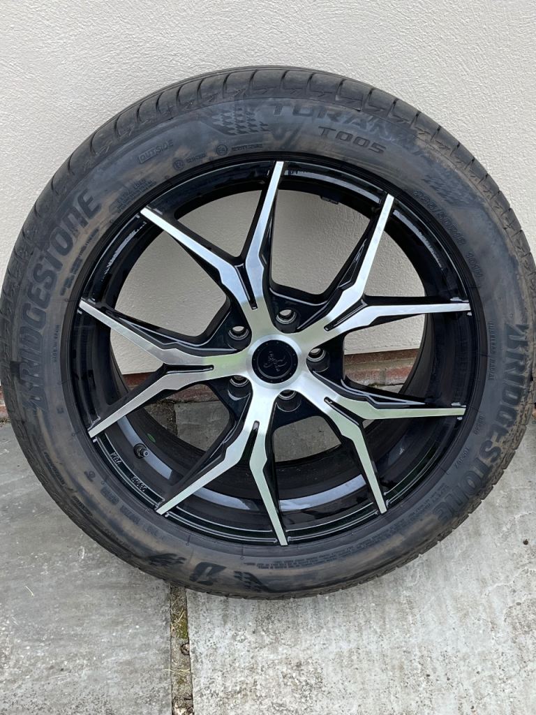4 x New Keskin Tuning 18" KT19 Wheels with New Bridgestone Turanza T005 Tyres