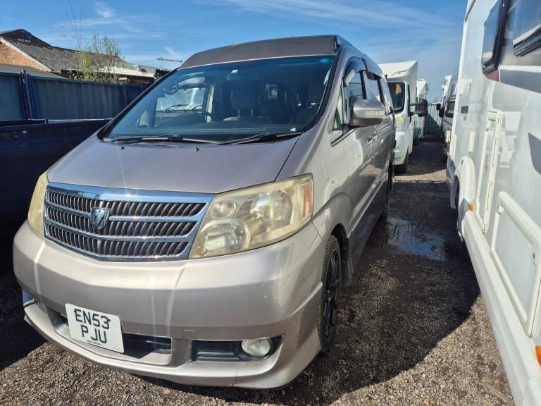 Toyota Alphard Pop Top Campervan 2003