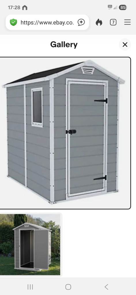 Ketter 6x4 shed