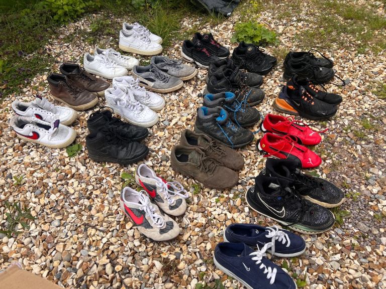 Job lot of trainers 18 pairs