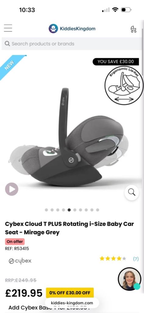 Cybex Car seat 