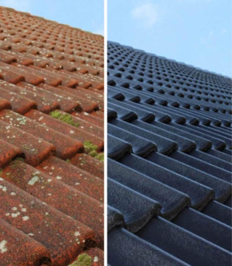 Roof and tile paint 