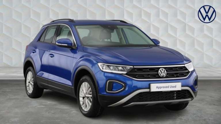 2023 Volkswagen T-Roc Life 1.5 TSI 150PS 7-speed DSG 5 Door Automatic Hatchback Petrol Automatic