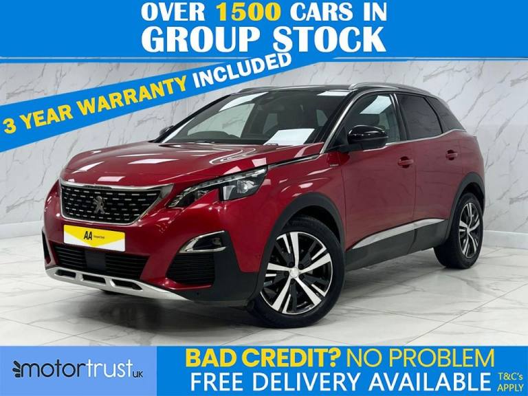 2019 Peugeot 3008 1.6 PureTech GT Line SUV 5dr Petrol EAT Euro 6 (s/s) (180 ps) HATCHBACK Petrol ...