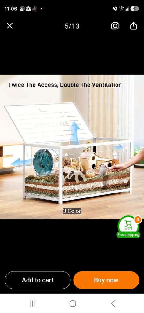Animal cage