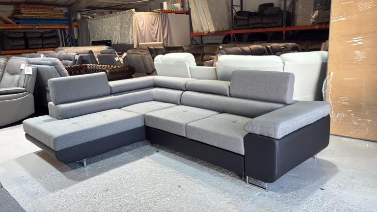Shiraz Sofa Bed with Storage Adjustable Headrests DELIVERY AVAILABLE 