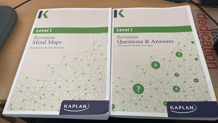 CFA Level 1 Kaplan Mind Maps + Q&A Books – Complete Study Boost Bundle