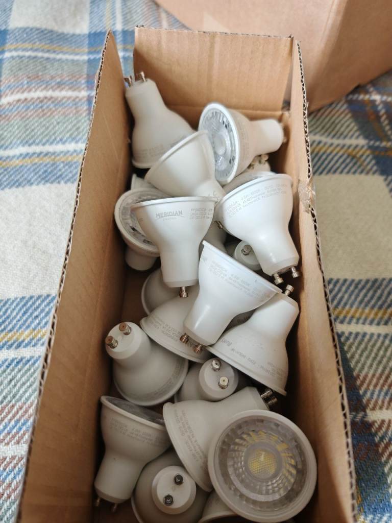 Various GU10 LED Lightbulbs