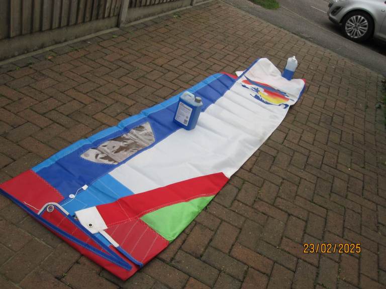 NEIL PRYDE SEA PANTHER VINTAGE WINDSURFING SAIL BRAND NEW.