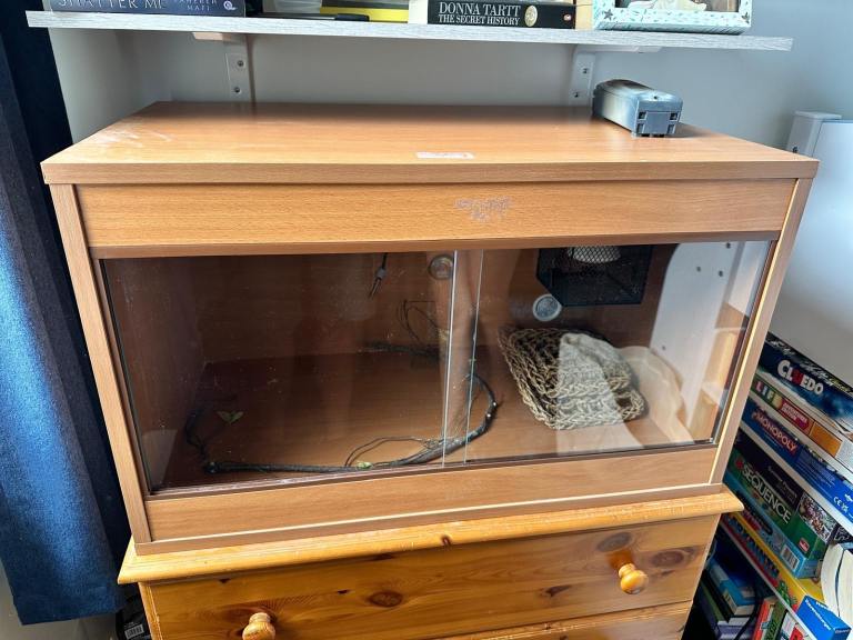 Vivarium - Everything needed to house a small desert lizard: