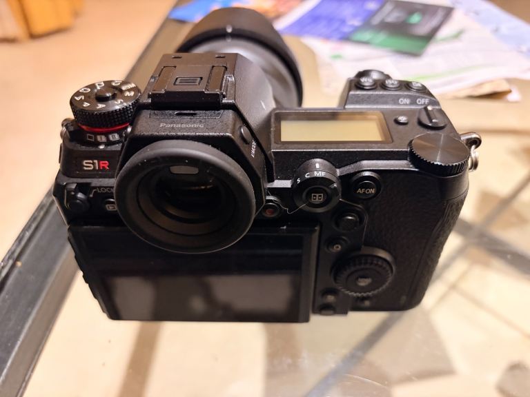 Panasonic Lumix S1R Digital Mirrorless Camera, 47 Megapixels, 5K video