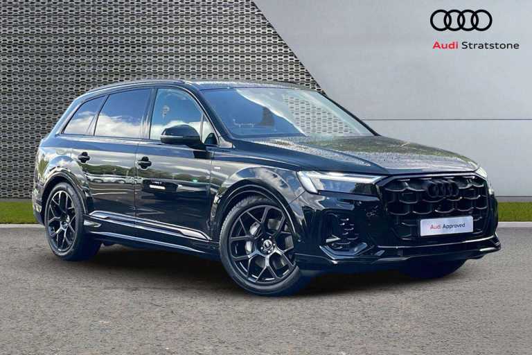 2025 Audi Q7 55 TFSI Quattro Black Edition 5dr Tiptronic [Tech] SUV Petrol Automatic