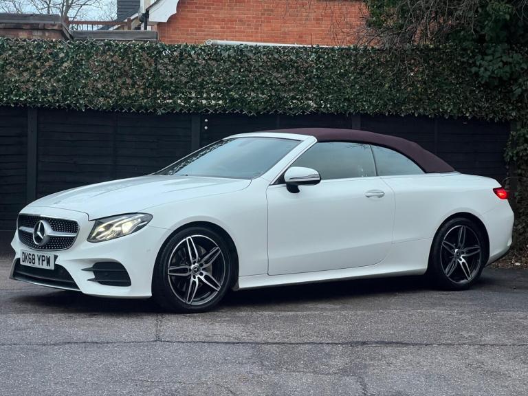2018 Mercedes-Benz E Class 2.0 E220d AMG Line (Premium) Cabriolet G-Tronic+ Euro 6 (s/s) 2dr CONV...