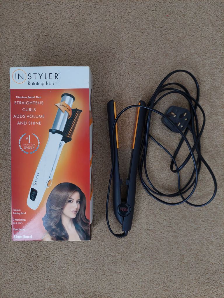 Hair straightners & Instyler rotating straighteners 