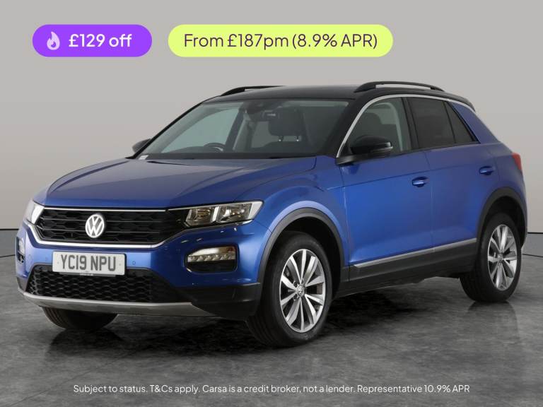 2019 Volkswagen T-Roc 1.6 TDI Design SUV 5dr Diesel Manual Euro 6 (s/s) (115 ps) - BLUETOOTH - CA...