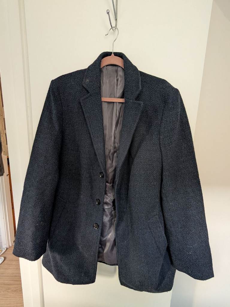 image for M&S Men’s Wool Blend Blazer – Size M, Great Condition