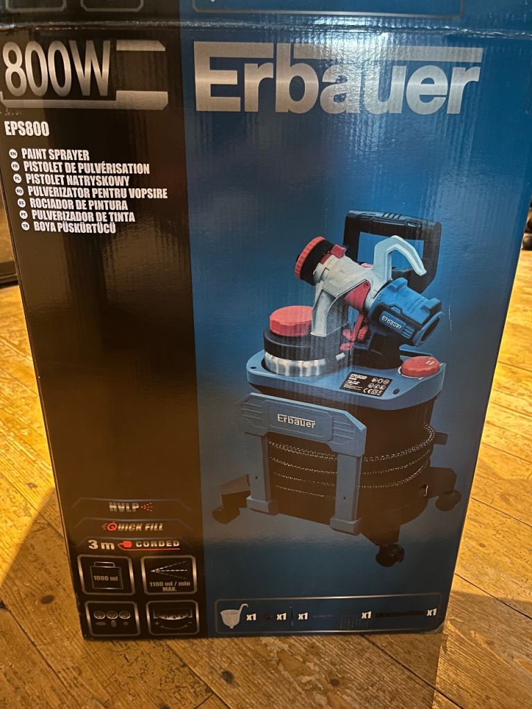 Erbauer EPS800 800W paint sprayer
