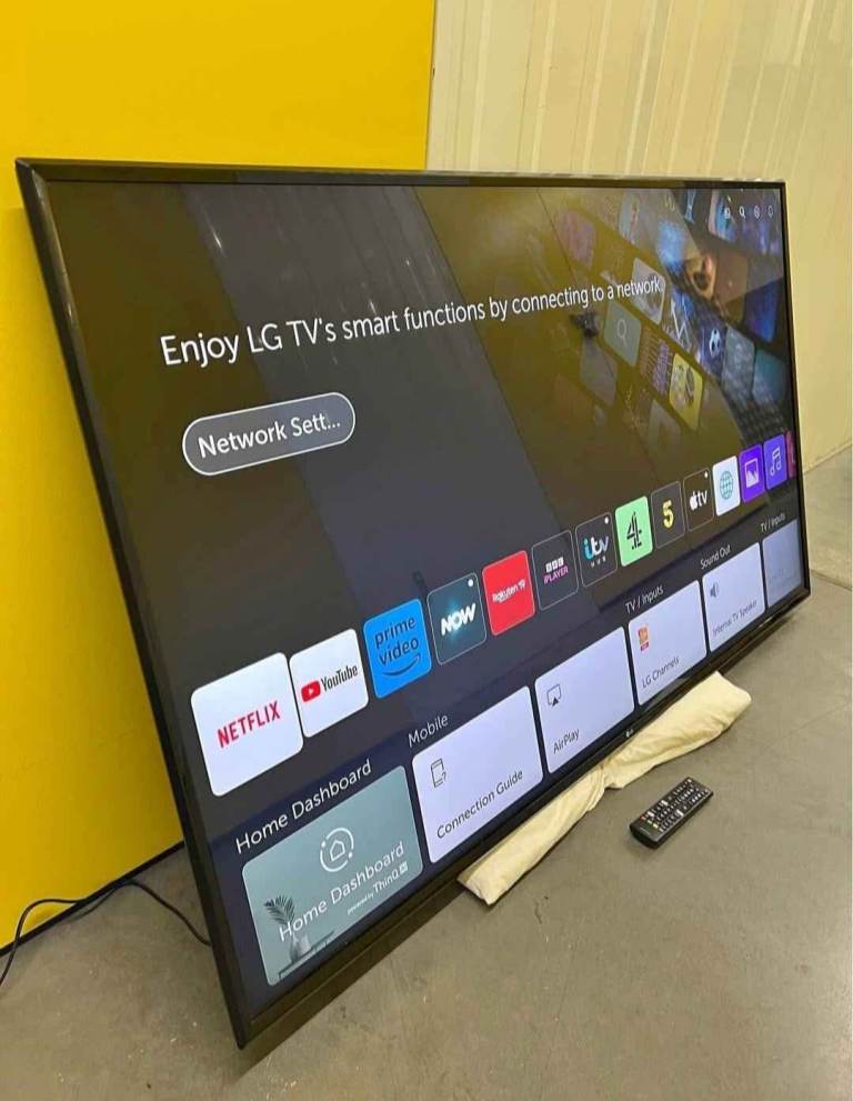 43" LG 4K ULTRA SMART TV 