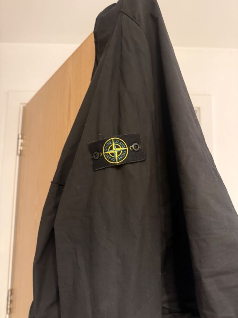 Stone Island Black Lightweight Jacket - Good Condition