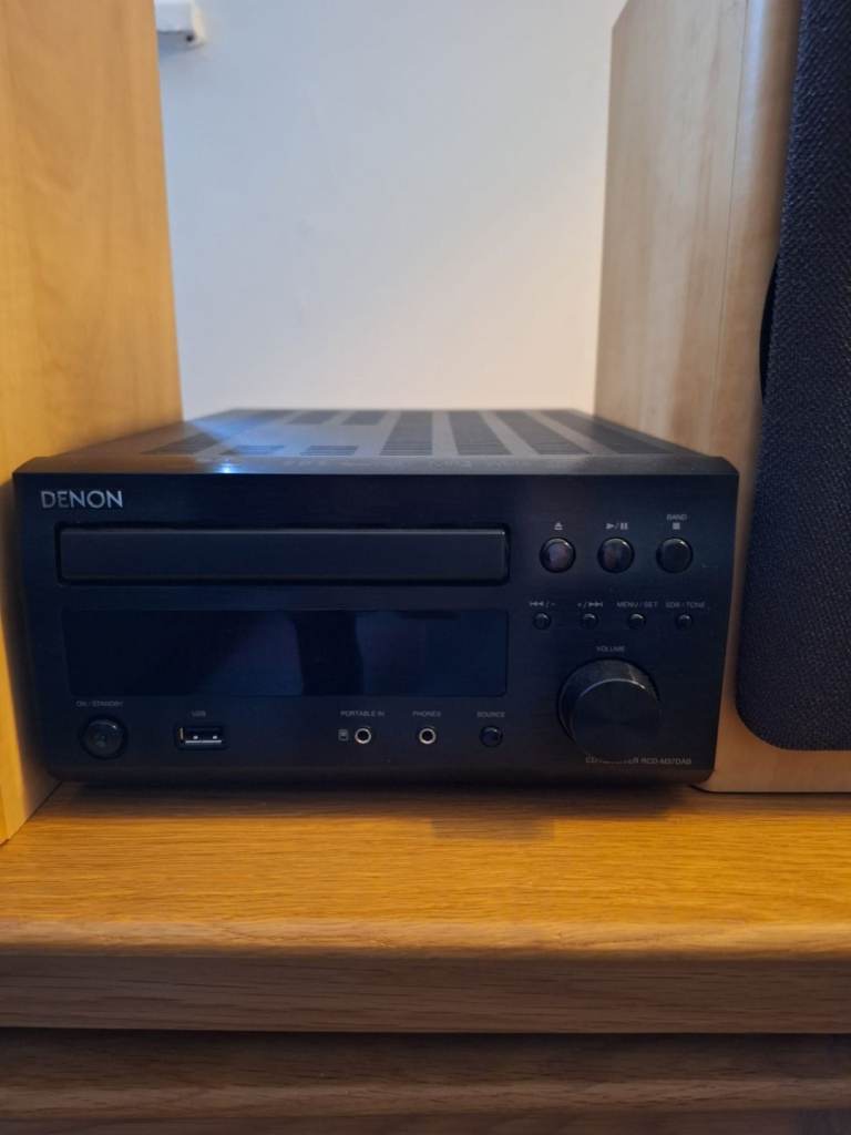 Denon CDPlayer and Tannoy speakers