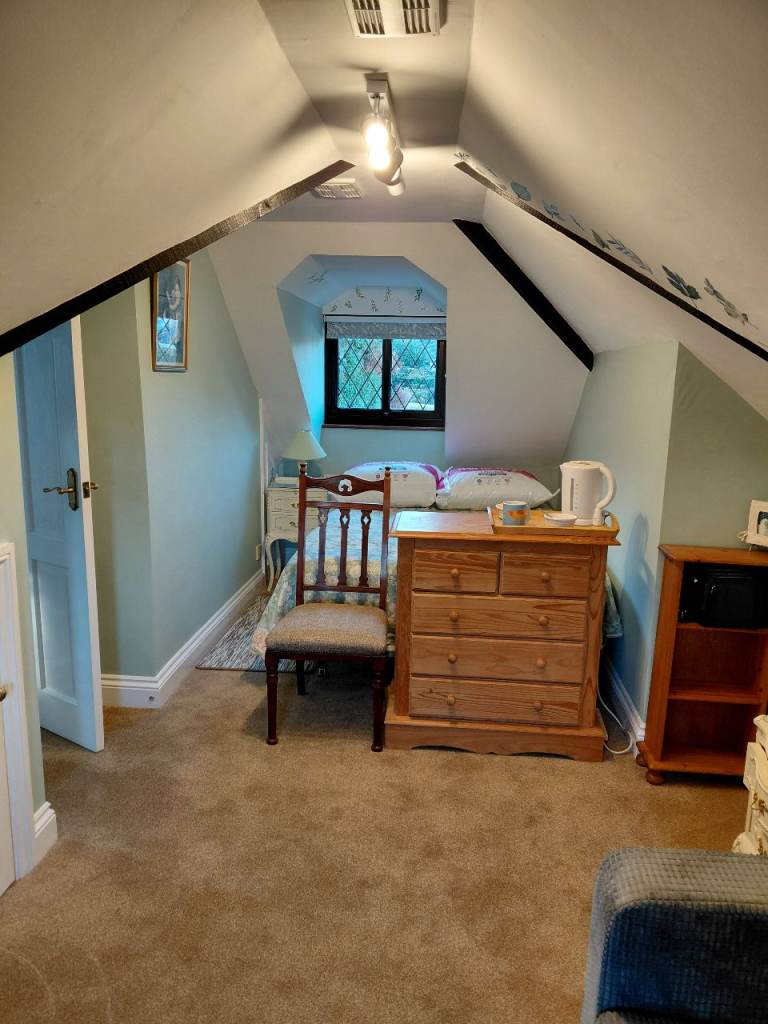 Suite of 2 rooms plus private shower room