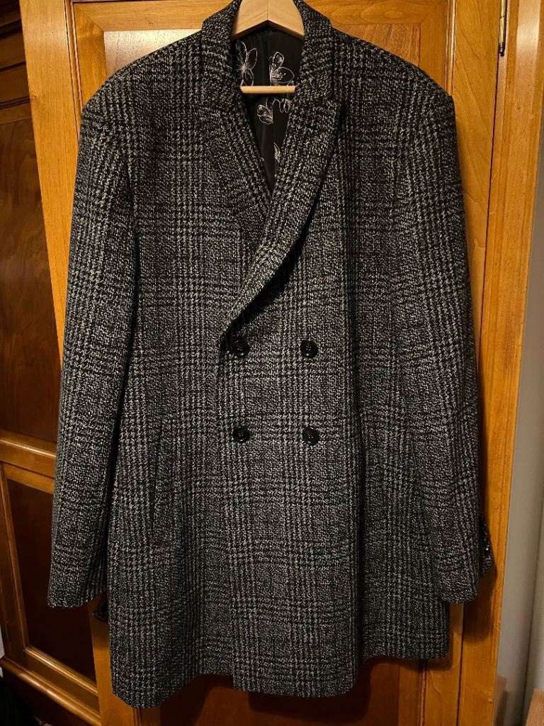 image for Men’s check NEXT coat 