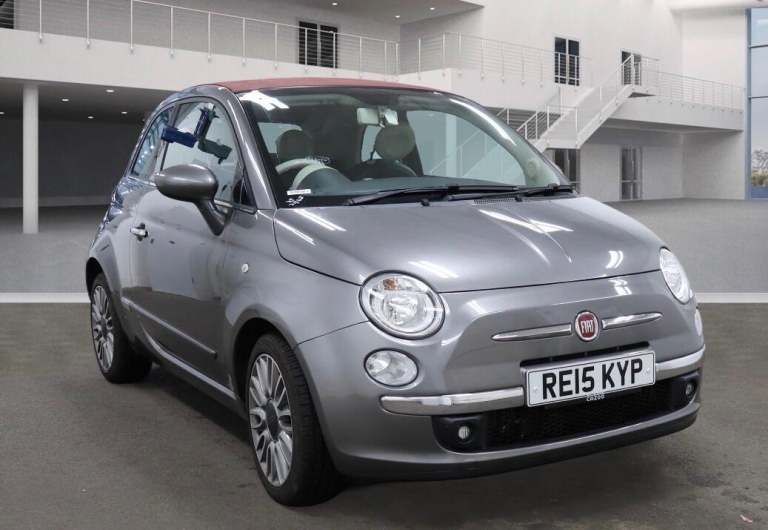 2015 Fiat 500 0.9 TwinAir 105 Lounge 2dr CONVERTIBLE PETROL Manual