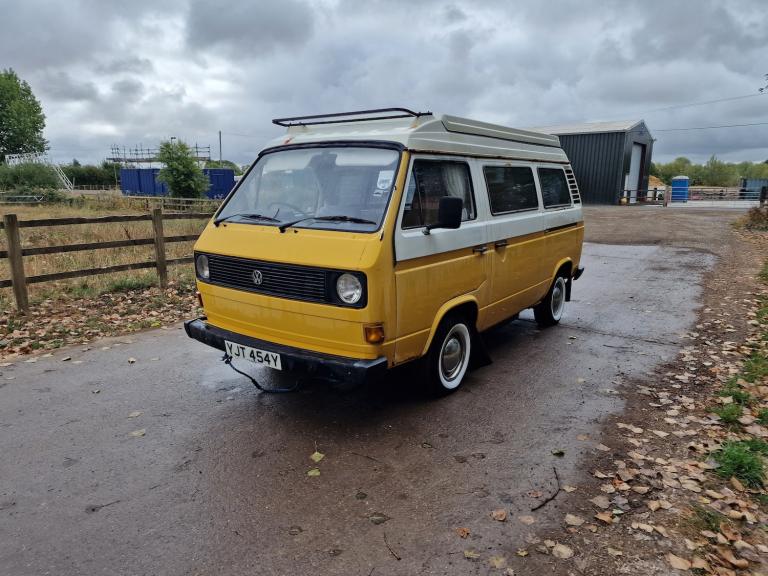 1982 VW Volkswagen 2 Berth Camper Van Petrol  Low 43k Miles  Spares Repairs