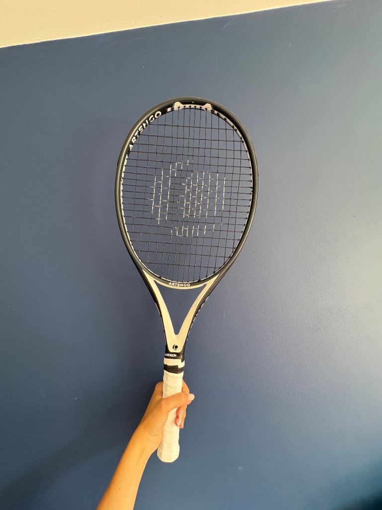 2 tennis rackets plus case and balls