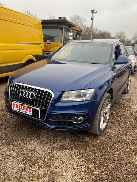 2013 Audi Q5 2.0 TDI Quattro S Line Plus 5dr S Tronic DAMAGED REPAIRABLE SALVAGE ESTATE Diesel Au...