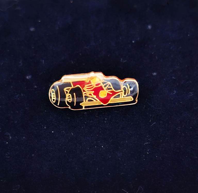 Vintage Formula 1 Racing Car Enamel Lapel Pin Badge F1 Motorsport Collectible
