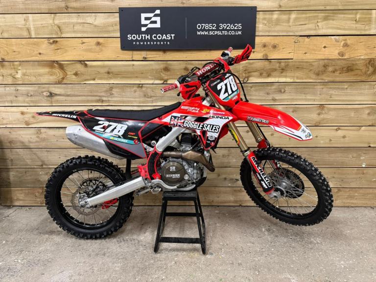 HONDA CRF 450 2023 MOTOCROSS BIKE VERY TIDY BIKE
