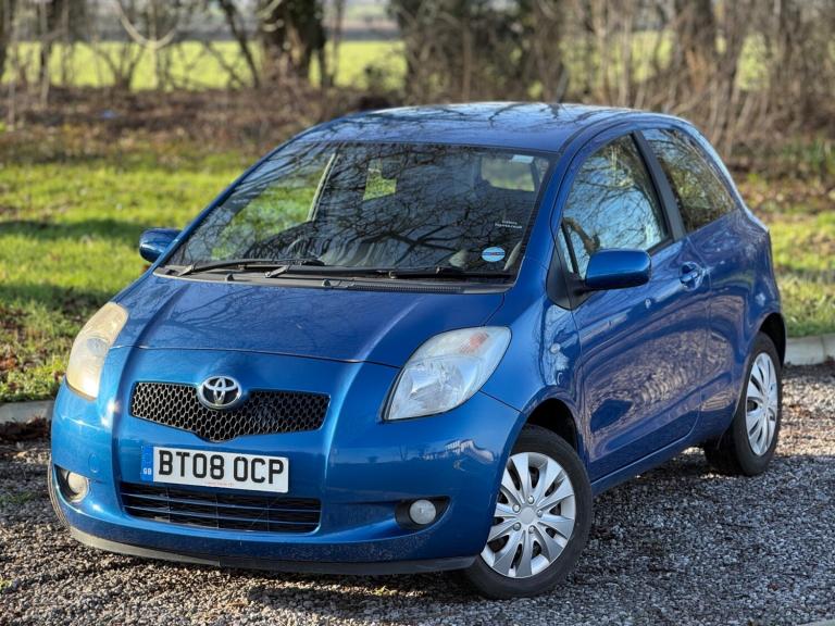 2008 Toyota Yaris 1.3 VVT-i T3 3dr HATCHBACK Petrol Manual