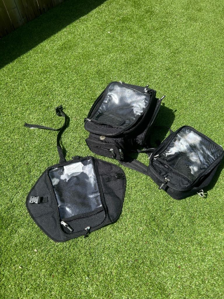 2 tier tank bag with magnetic base 