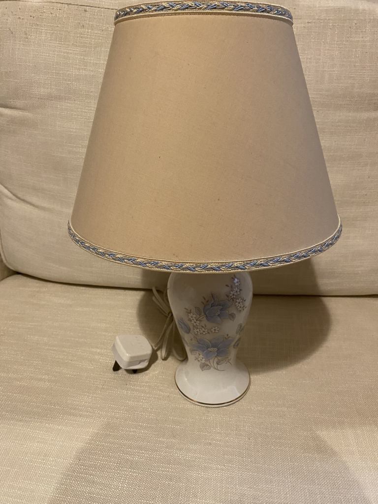 vintage bhs Ceramic table lamp m