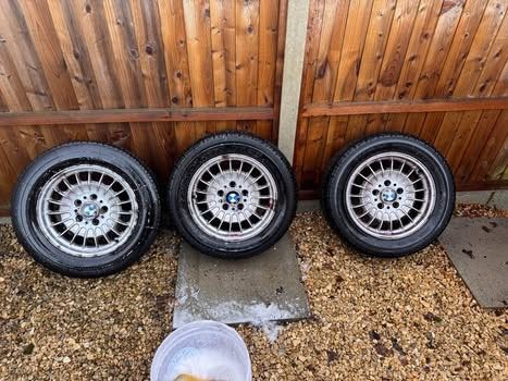 BMW Alloy Wheel X3 wheels - 5 6 7 SERIES E23 E24 E28 E32 E34