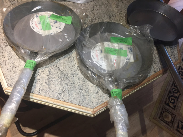 Black Iron Frypan Cookwear (£20 for 1 or £55 for 3)